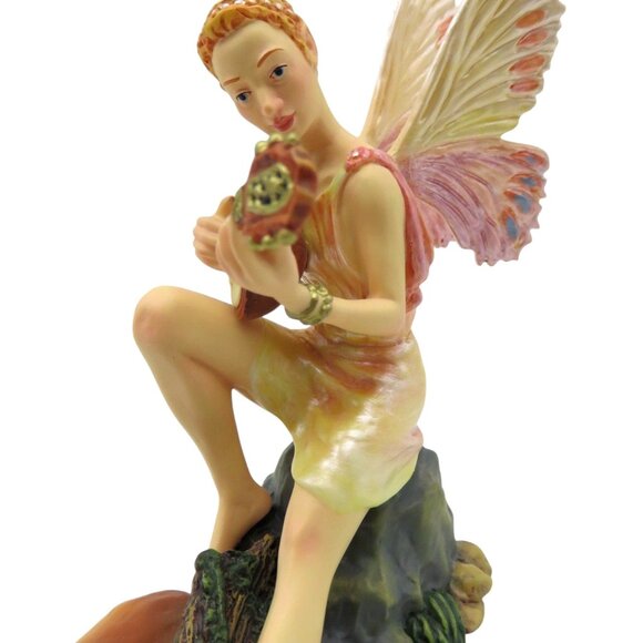 JAMES CHRISTENSEN Melody Faerie Muse Of Music Figurine Limited Edition Vintage - Picture 3 of 12